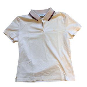 Liukoo Uomo Women's Cream/White Polo Shirt
